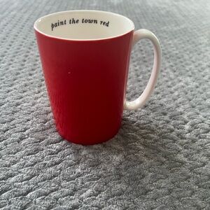 kate spade paint the town red mug